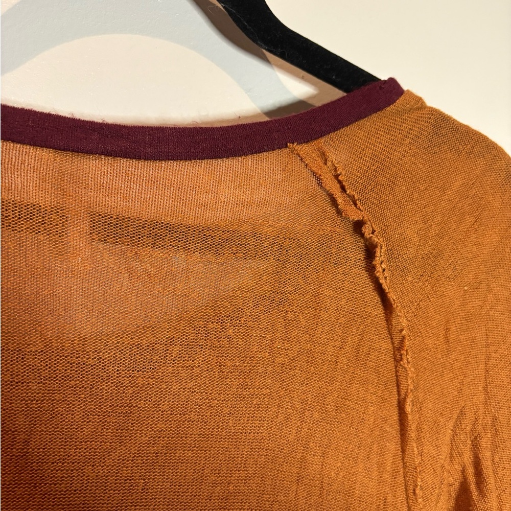 Intimately Free People Rust Orange ‘Weekends Layering Top’ - Picture 8 of 8